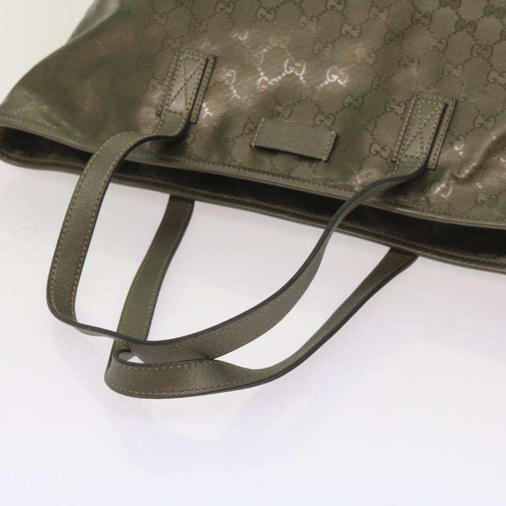 GUCCI GG implementation Tote Bag Bronze 211137 Auth ep3493 - Picture 7 of 16
